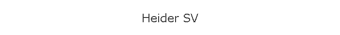 Heider SV